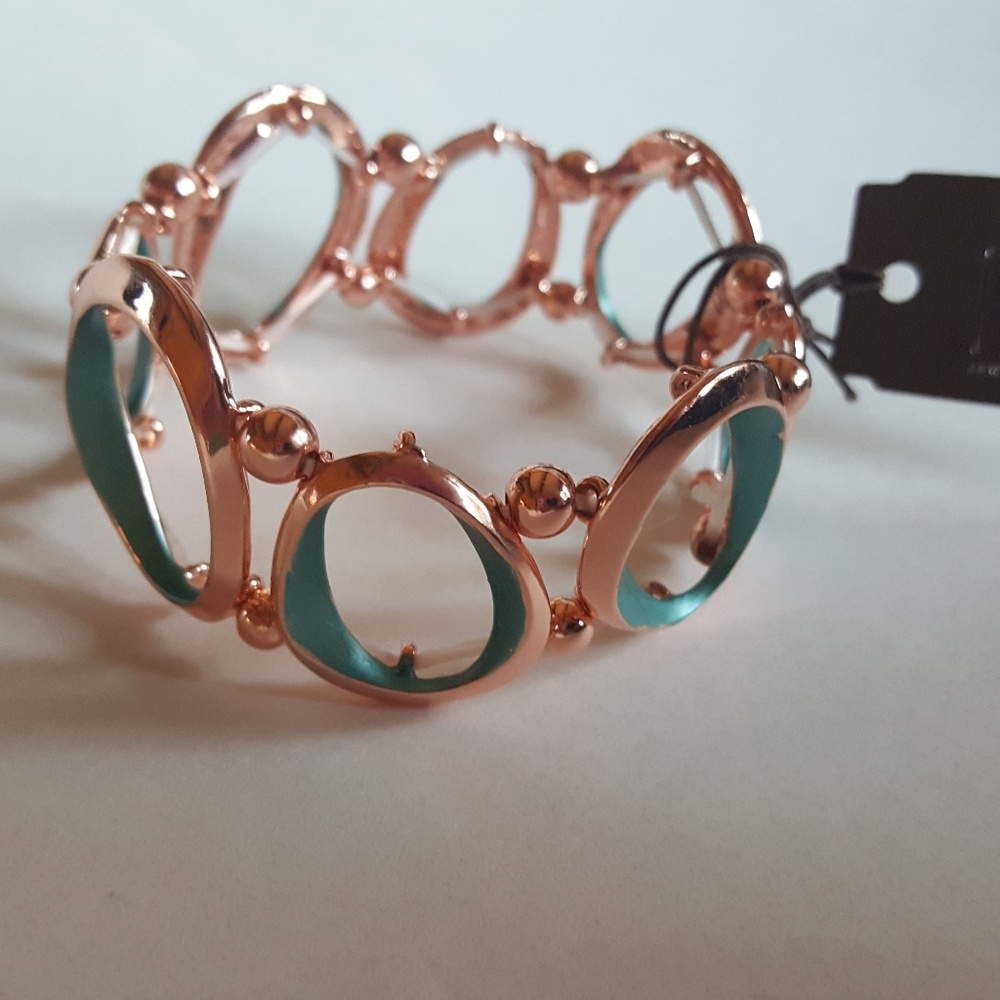 NWT Beautiful Copper areal Accent Organic Bracelet